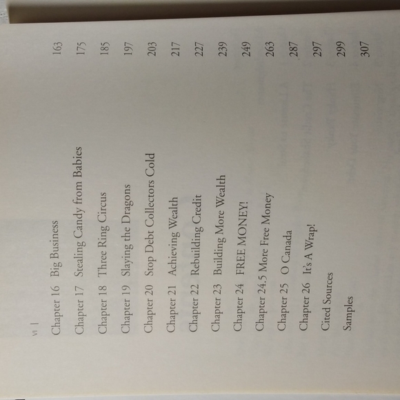 Debt Cures hard bound book (Trudeau) - Picture 4 of 5